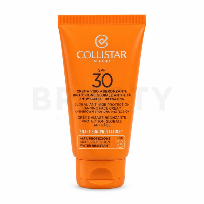 Collistar Global Anti-Age Protection лосион за слънце Tanning Face Cream SPF 30 50 ml