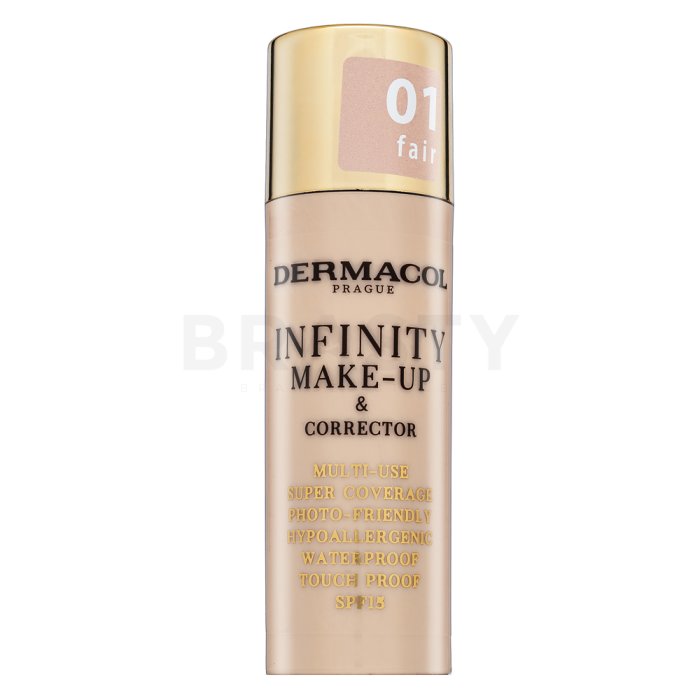 Dermacol Infinity Make-Up & Corrector грим и коректор 01 Fair 20 g