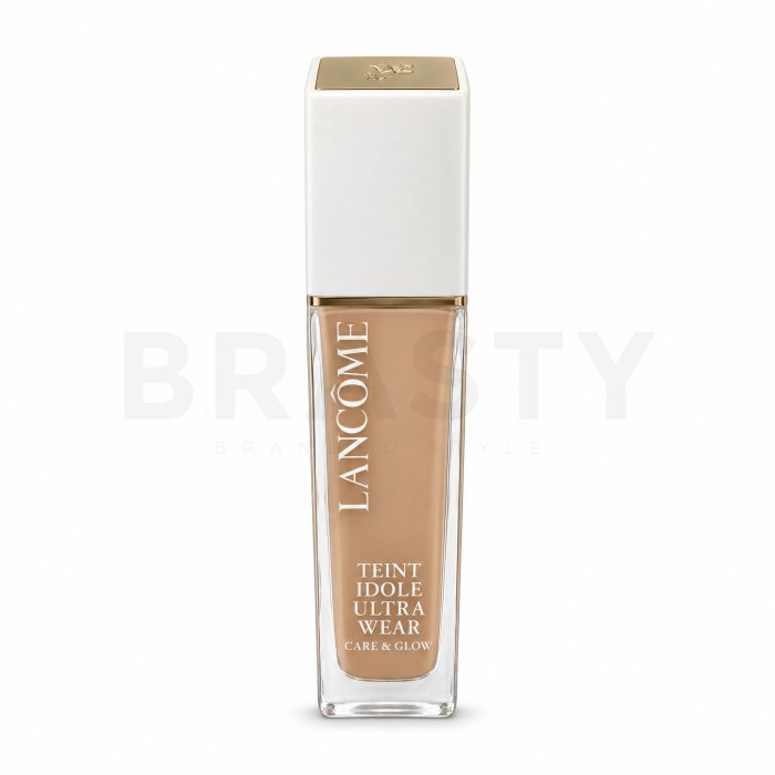 Lancôme Teint Idole Ultra Wear Care & Glow Make-Up дълготраен фон дьо тен за уеднаквена и изсветлена кожа 335W 30 ml