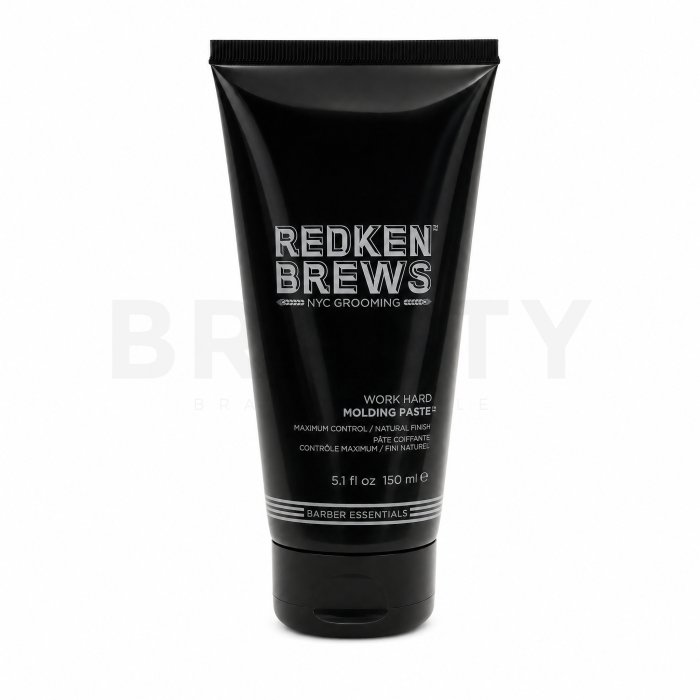Redken Brews Work Hard Molding Paste стилизираща паста за силна фиксация 150 ml