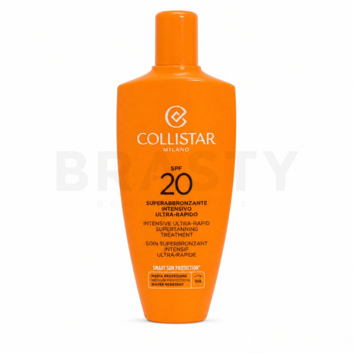 Collistar мляко за тяло Intensive Ultra-Rapid Supertanning Treatment SPF 20 200 ml