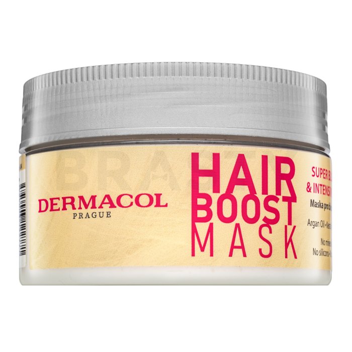 Dermacol Hair Boost Super Blonde & Intensive Care Mask подхранваща маска за руса коса 200 ml