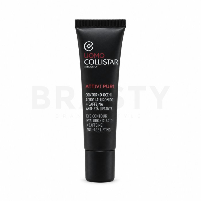 Collistar Attivi Puri лифтинг крем за подсилване Eye Contour Hyaluronic Acid + Caffeine 15 ml