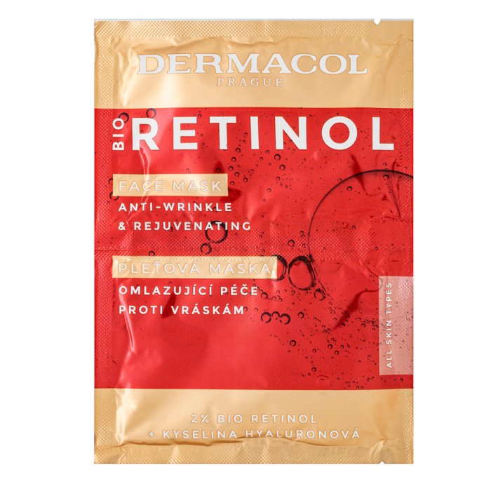 Dermacol Bio Retinol Маска Face Mask 2 x 8 ml