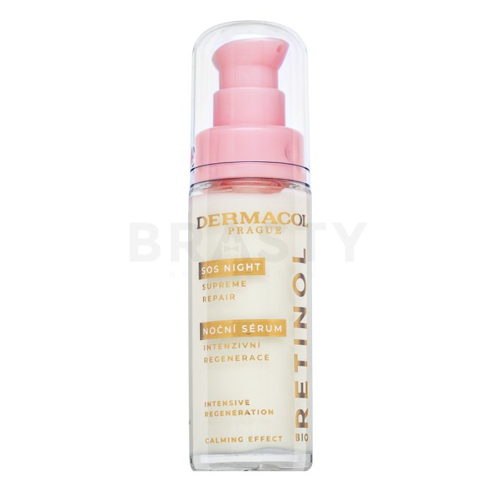 Dermacol Bio Retinol нощен серум SOS Night Supreme Repair Serum 12 ml