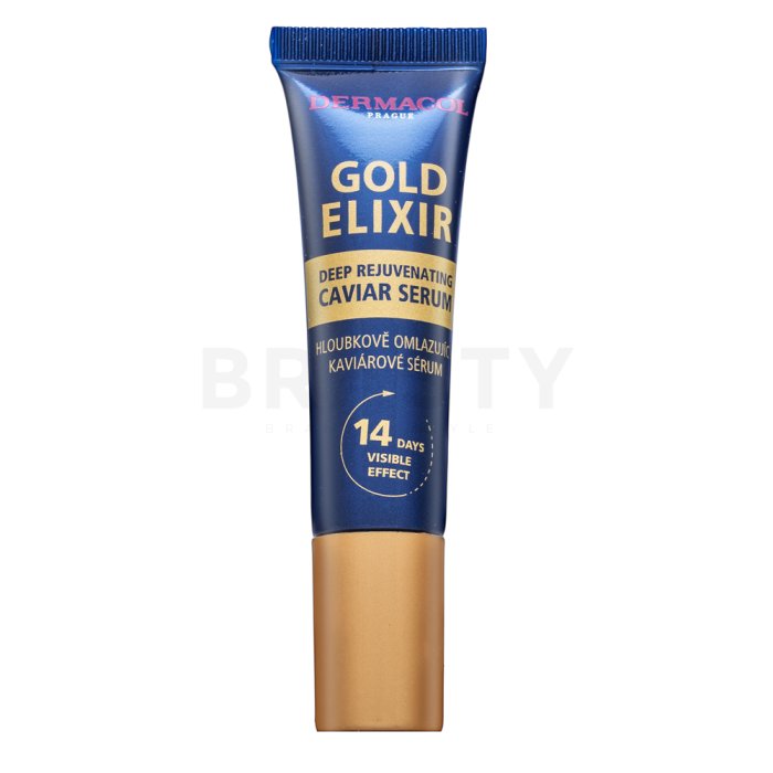 Dermacol Gold Elixir крем за околоочния контур Rejuvenating Caviar Eye Cream 15 ml