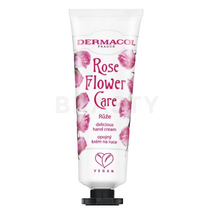 Dermacol Rose Flower Care крем за ръце Delicious Hand Cream 30 ml