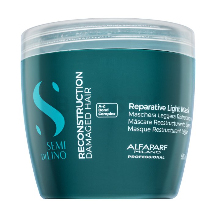 Alfaparf Milano Semi Di Lino Reconstruction Reparative Light Mask Маска с регенериращ ефект 500 ml