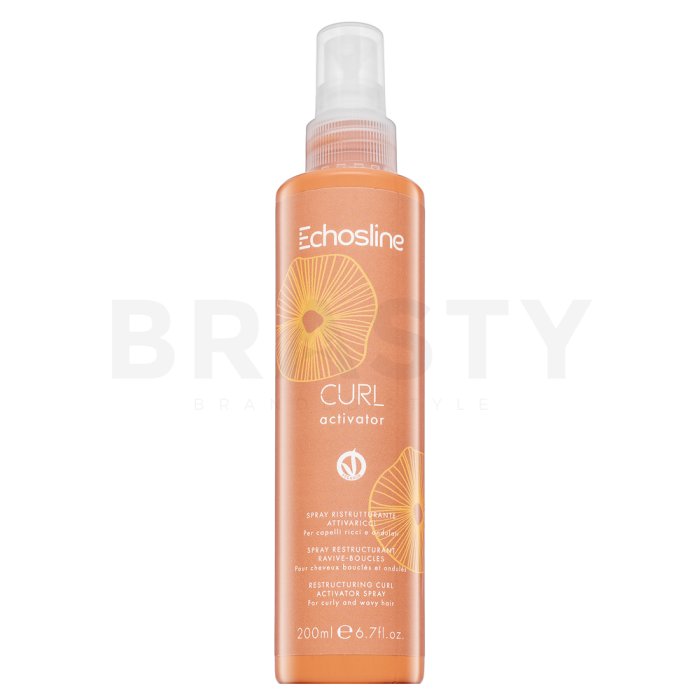 Echosline Curl Activator грижа без изплакване За къдрава и чуплива коса 200 ml