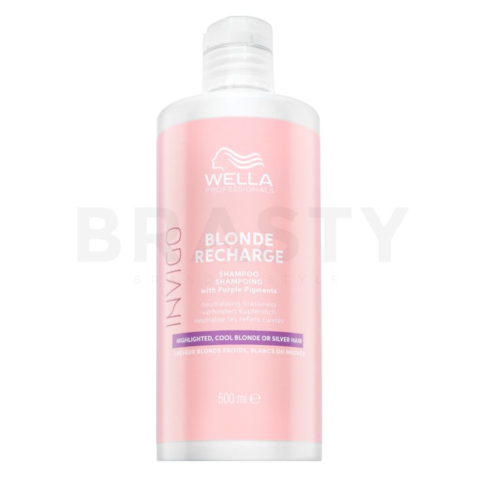 Wella Professionals Invigo Blonde Recharge Shampoo Шампоан против жълти оттенъци 500 ml