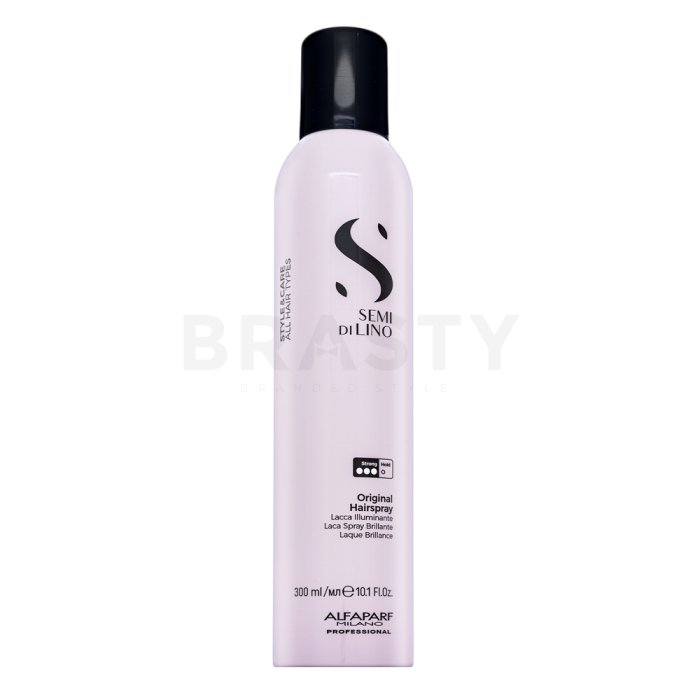 Alfaparf Milano Semi Di Lino Style & Care Original Hairspray лак за коса за силна фиксация 300 ml