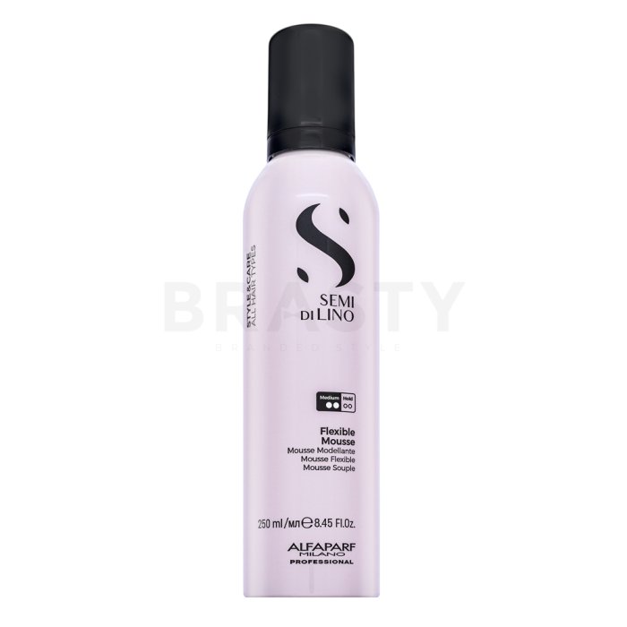 Alfaparf Milano Semi Di Lino Style & Care Flexible Mousse пяна За обем на косата 250 ml