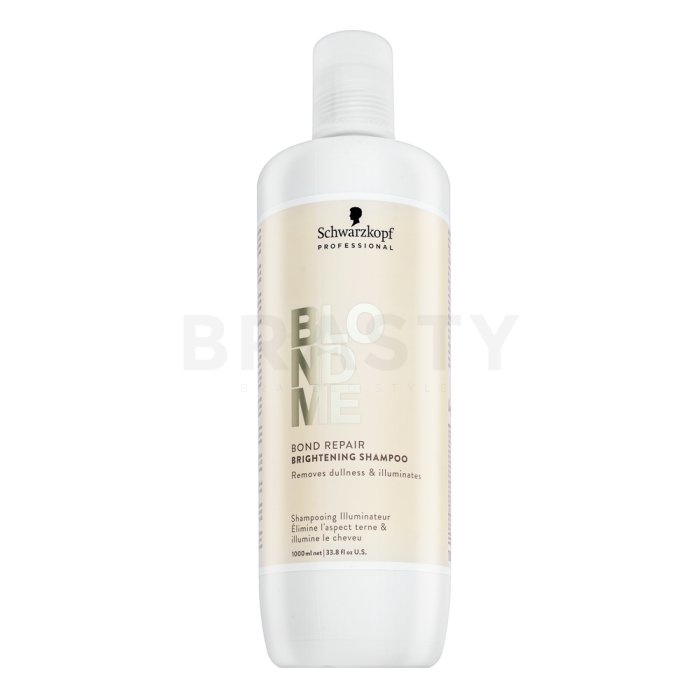 Schwarzkopf Professional BlondMe Bond Repair Brightening Shampoo изсветляващ шампоан за руса коса 1000 ml