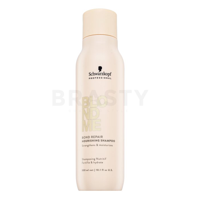 Schwarzkopf Professional BlondMe Bond Repair Nourishing Shampoo подхранващ шампоан за руса коса 300 ml