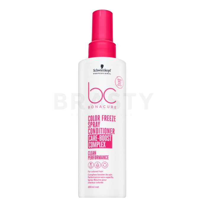 Schwarzkopf Professional BC Bonacure Color Freeze Spray Conditioner Care-Boost Complex Балсам без изплакване за боядисана коса 200 ml
