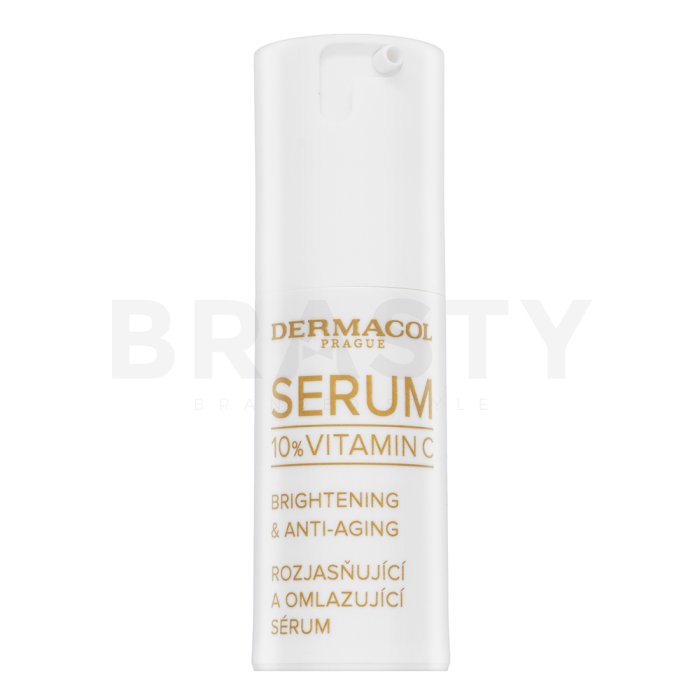 Dermacol Serum изсветляващ серум с витамин C срещу стареене на кожата 10 % Vitamin C Brightening & Anti-Aging 30 ml