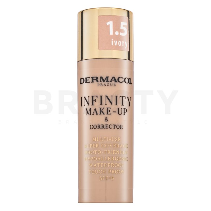 Dermacol Infinity Make-Up & Corrector грим и коректор 1.5 Ivory 20 g