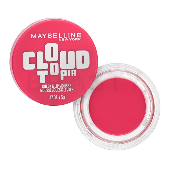 Maybelline Cloudtopia Cheek & Lip Mousse мултифункционална пяна за устни и лице 04 Pink DayDream 5 g