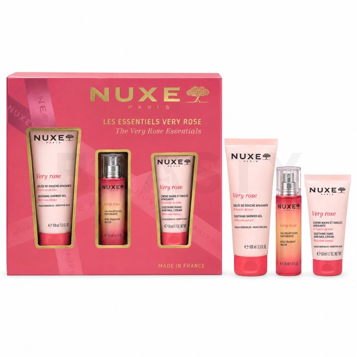 Nuxe The Very Rose Essentials комплект за грижа за лице 100 ml + 50 ml + 30 ml