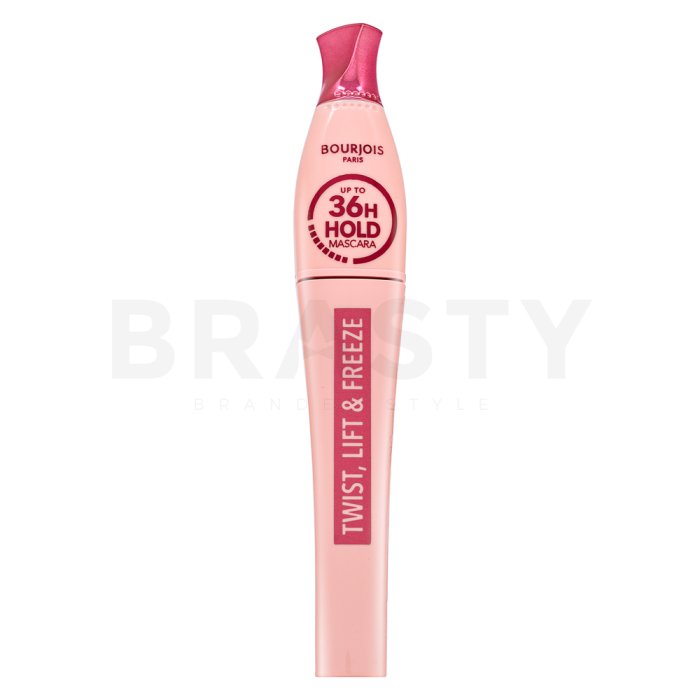 Bourjois Twist, Lift & Freeze Mascara спирала за удължени и извити мигли 001 Ultra Black 8 ml