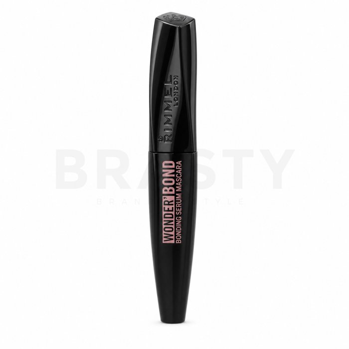 Rimmel London Wonder'Bond Bonding Serum Mascara спирала за стимулиране растежа на миглите 001 Black 11 ml