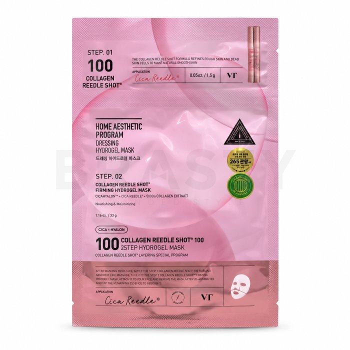 VT Cosmetics Collagen Reedle Shot 100 хидрогелова маска 2Step Hydrogel Mask