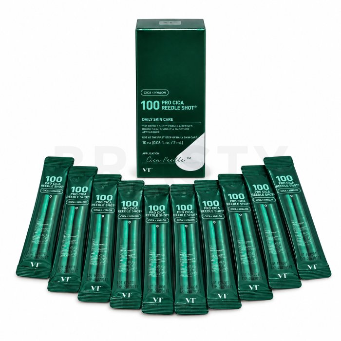 VT Cosmetics Pro Cica Reedle Shot 100 серум за микронидлинг 10 x 2 ml