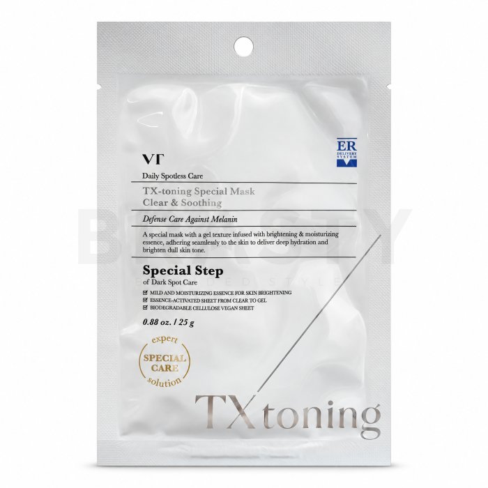 VT Cosmetics TX-toning Special Mask озаряваща маска 25 g