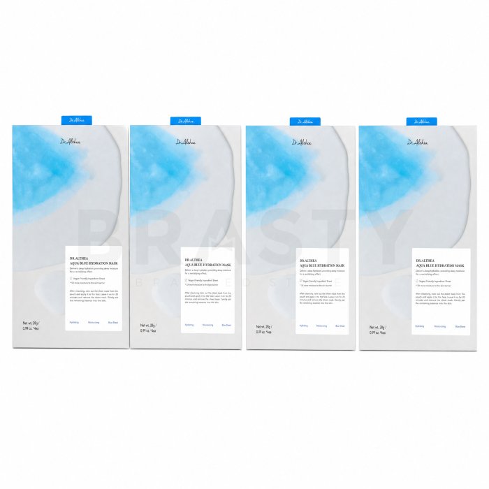 Dr. Althea платнена маска Aqua Blue Hydration Mask 4 x 28 g