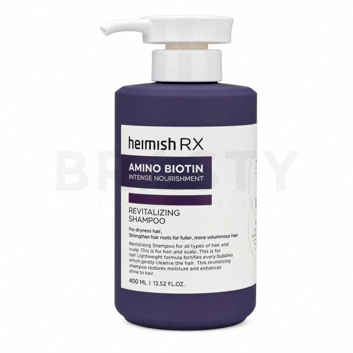 Heimish RX Amino Biotin Revitalizing Shampoo укрепващ шампоан за чуплива и изтъняла коса 400 ml