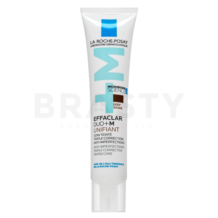 La Roche-Posay Effaclar тонираща уеднаквяваща корекция-грижа Duo (+) Unifiant Dark 40 ml