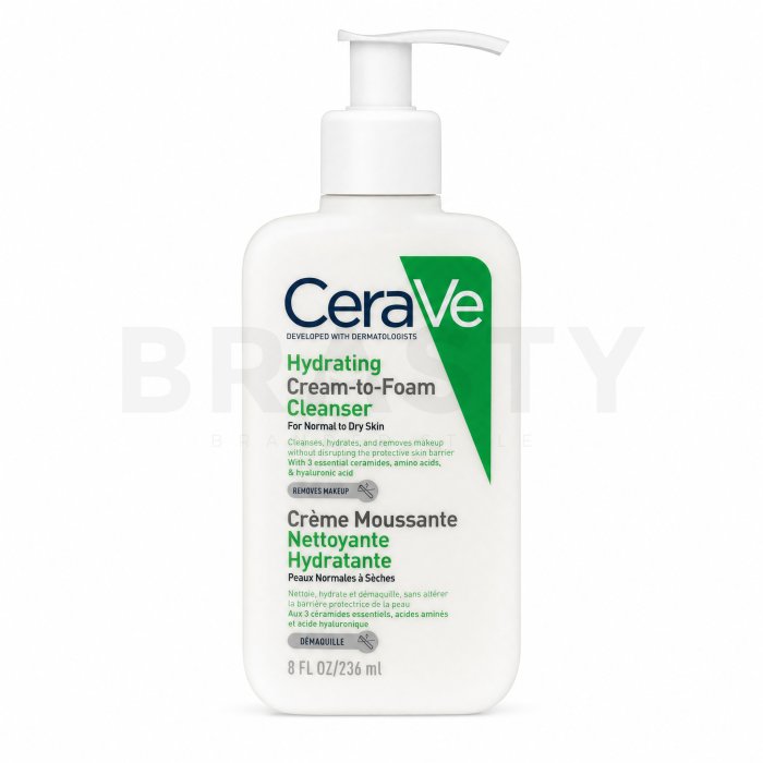 CeraVe Hydrating почистваща крем- пяна Cream-to-Foam Cleanser 236 ml