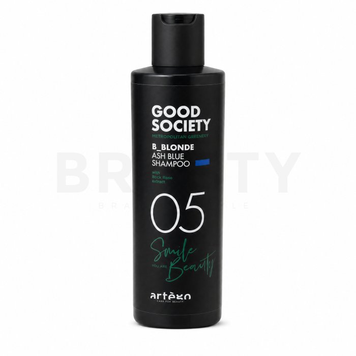 Artègo Good Society 05 B_Blonde Ash Blue Shampoo Неутрализиращ шампоан за платинено руса и сива коса 250 ml