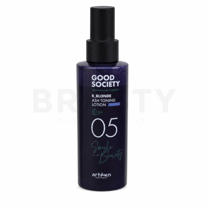 Artègo Good Society 05 B_Blonde Ash Toning Lotion тониращ спрей за платинено руса и сива коса 150 ml