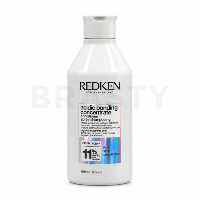 Redken Acidic Bonding Concentrate Conditioner Подсилващ балсам за боядисана, химически третирана и изрусявана коса 500 ml