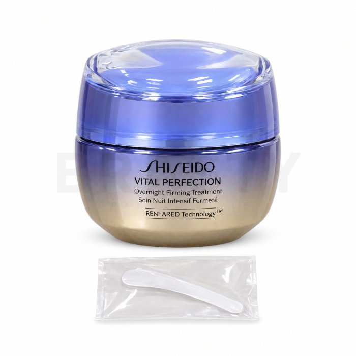 Shiseido Vital Perfection нощен серум за лице Overnight Firming Treatment 50 ml