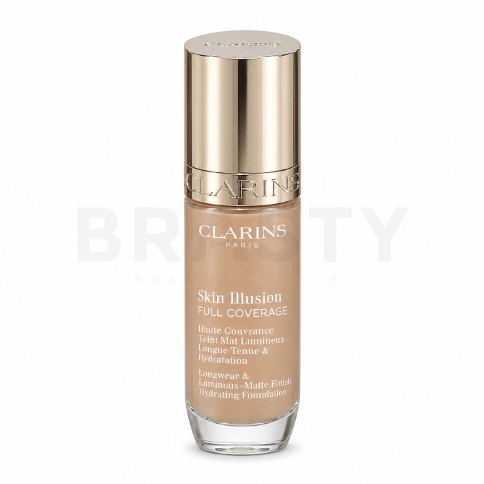 Clarins Skin Illusion Full Coverage Foundation дълготраен фон дьо тен 108.3N 30 ml