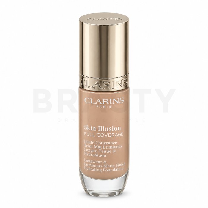 Clarins Skin Illusion Full Coverage Foundation дълготраен фон дьо тен 109C 30 ml