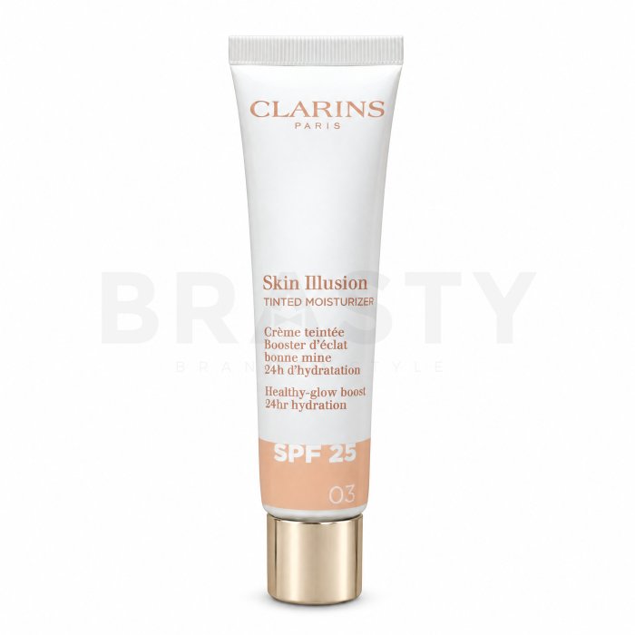 Clarins Skin Illusion тониращ защитен крем Tinted Moisturizer SPF 25 03 40 ml