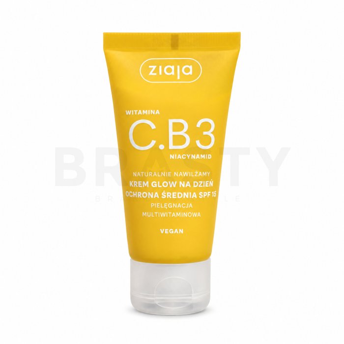 Ziaja Vitamin C.B3 Niacinamide дневен крем Glow Day Cream SPF 15 50 ml