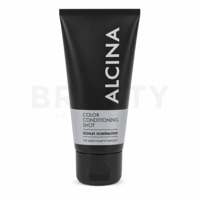 Alcina Color Conditioning Shot тониращ балсам за платинено руса и сива коса Silver 150 ml