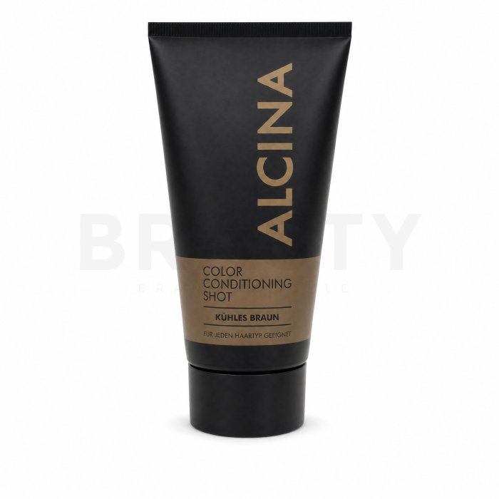 Alcina Color Conditioning Shot тониращ балсам за студени нюанси на русата коса Cool Brown 150 ml