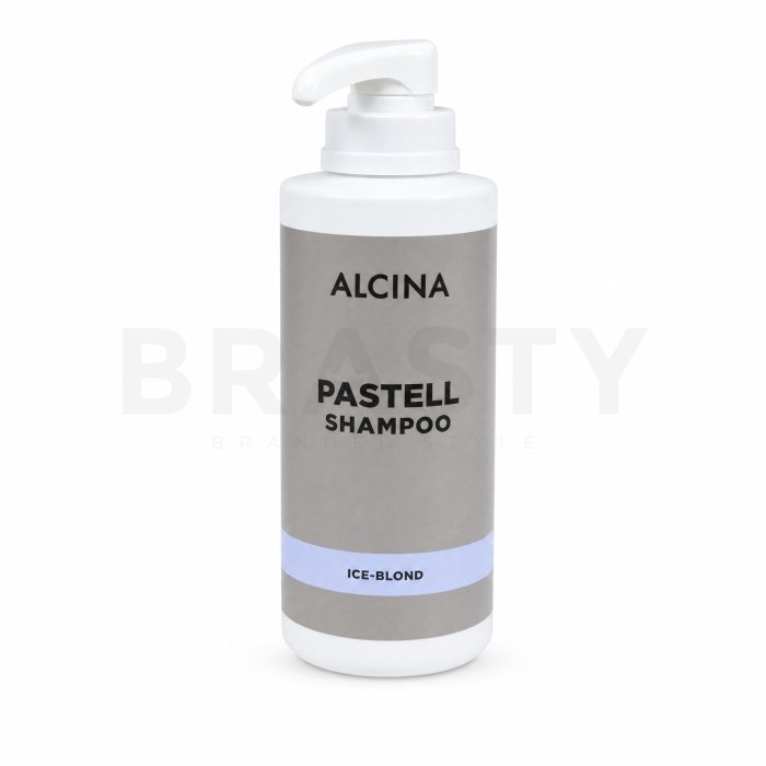 Alcina Pastell Shampoo тонизиращ шампоан за платинено руса и сива коса Ice-Blond 500 ml