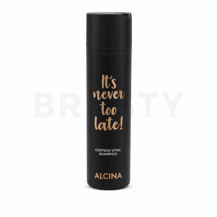 Alcina It's never too late! Coffein Vital Shampoo укрепващ шампоан за рядка коса 250 ml
