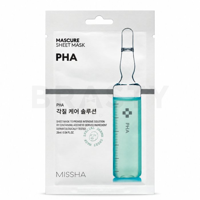 Missha платнена маска PHA Sheet Mask 28 ml