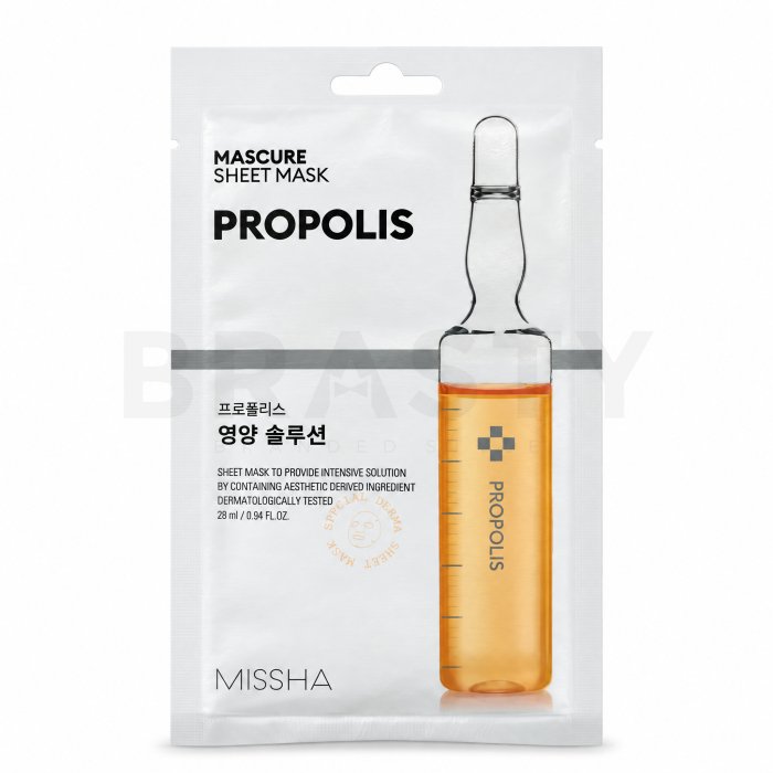 Missha платнена маска Propolis Sheet Mask 28 ml
