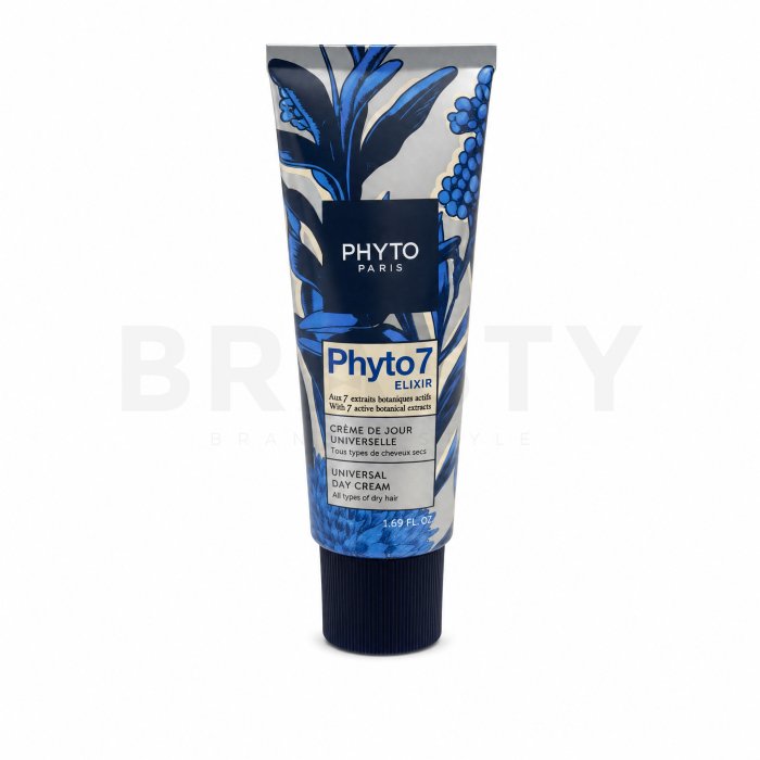 Phyto 7 Elixir Universal Day Cream хидратиращ крем За мното суха коса 50 ml