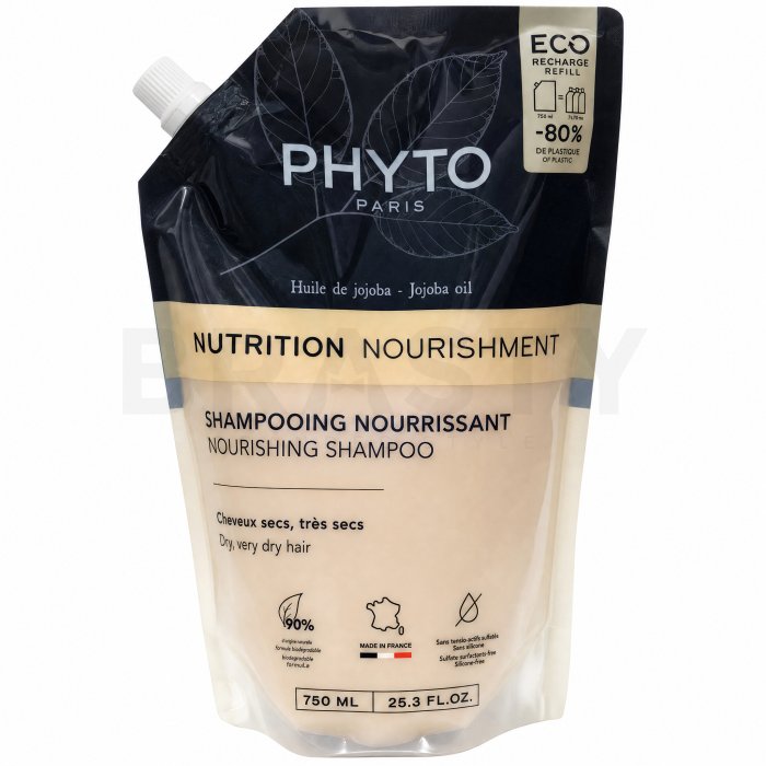 Phyto Nourishment Nourishing Shampoo подхранващ шампоан за суха и увредена коса Refill 750 ml