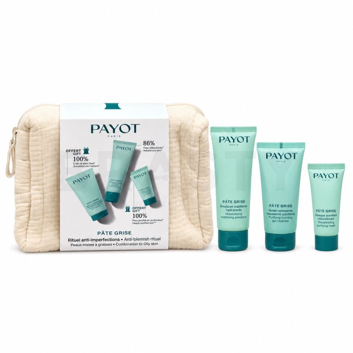 Payot Pâte Grise подаръчен комплект Set 50 ml + 50 ml +15 ml