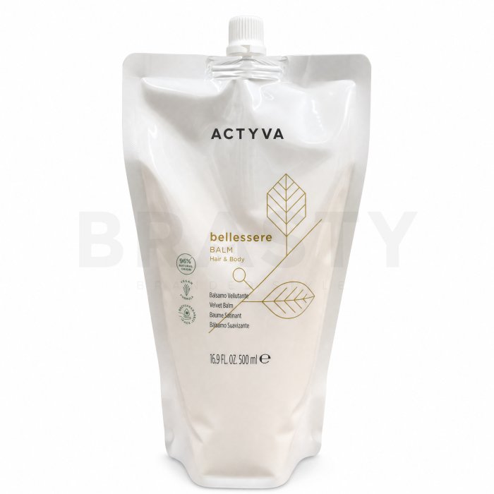 Kemon Actyva Bellessere Velvet Balm Подхранващ балсам за коса и тяло Refill 500 ml